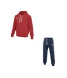 Komplet męski Nike Park 26 Fleece Hoodie czerwona IB1222 657