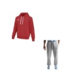 Komplet męski Nike Park 26 Fleece Hoodie czerwona IB1222 657