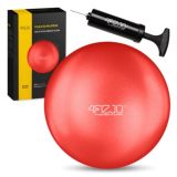 Piłka do pilatesu rehabilitacyjna 4FIZJO 22cm czerwona