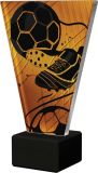 Trofeum szklane 22,5cm - PIŁKA NOŻNA - VL1-A/SOC3/BK