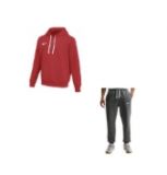 Komplet męski Nike Park 26 Fleece Hoodie czerwona IB1222 657