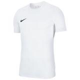 Koszulka dziecięca Nike Dri-FIT Park VII biała sportowa, piłkarska