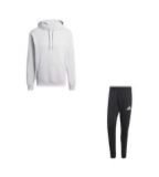 Bluza męska adidas Entrada 26 Hoody szara JZ6578