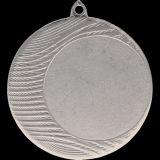 Medal 70mm srebrny z miejscem na emblemat MMC1090