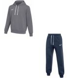 Komplet męski Nike Park 26 Fleece Hoodie szara IB1222/IB1248