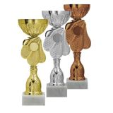 Puchar metalowy srebrny uniwersalny 9313/S