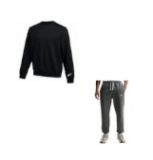 Komplet męski Nike Park 26 Fleece Crew czarna IO9039 010