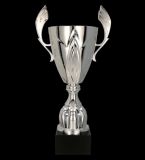 Puchar metalowy srebrny - EDOS H-32cm, R-100mm 4127F