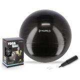 Piłka gimnastyczna fitness HMS YB01 75cm czarna