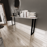 Nogi Do Stołu 30x72 cm Typ „Prostokąt” Loftowe LIGHT 2 szt. NG020