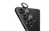 Crong Lens Ring - Szkło hartowane na obiektyw aparatu Samsung Galaxy S24 (czarny)