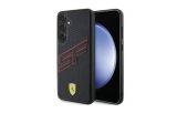 Ferrari Big SF Perforated - Etui Samsung Galaxy S24 (czarny)