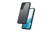 Crong Hybrid Clear Cover - Etui Samsung Galaxy S22+ (czarny)