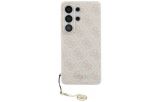 Guess 4G Classic Logo Charm MagSafe - Etui Samsung Galaxy S26 Ultra (różowy)