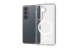 Crong Hybrid Clear Magnetic - Etui MagSafe Samsung Galaxy S26 (przezroczysty)