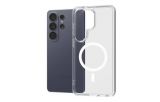 Crong Hybrid Clear Magnetic - Etui MagSafe Samsung Galaxy S26 Ultra (przezroczysty)