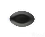 Equinoxe Talerz owalny 35x22,3 cm czarny (RV-649554-4)