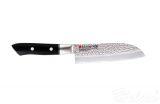 Kasumi Nóż Santoku, mały kuty VG10 HM dł. 13 cm młotkowany (K-74013)