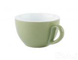 Filiżanka ze spodkiem SNUG 280 ml CAPPUCINO - zielona (16007/016)