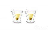 Kieliszki do martini z podwójną ścianką 155 ml / 2 szt. - SOHO (AMO8937)