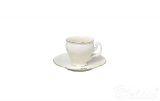Filiżanka 90 ml ze spodkiem - Bernadotte Ivory Gold (406831)