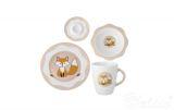 Zestaw naczyń dla dzieci - CALINECZKA / W047 Lisek