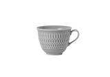 Filiżanka 250 ml - SOFIA / LB01 Szara + Spodek 15,7 cm - SOFIA / LB01 Szara