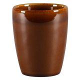 STONE Kubek bez uchwytu 230 ml, bursztynowy