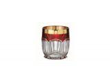 Szklanki kryształowe do whisky 250 ml - Safari Rubin (875570)