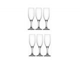 Kieliszki do szampana 190 ml / 6 szt. - MISKET (MIS535F)