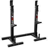 Stojaki treningowe wzmocnione pod sztangę gryf z asekuracją KSSL200