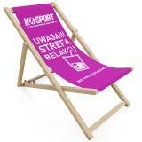 LEŻAK OGRODOWY K-SPORT RÓŻOWY