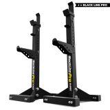 Wzmocnione regulowane stojaki treningowe KSG017 do ćwiczeń z ławką, sztangą i gryfem