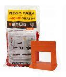 Klips 1mm Sysytem poziomowania płytek Solid 440 szt