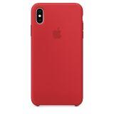Etui do iPhone Xs Max Apple Silicone - czerwone