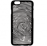 Etui do iPhone 6/6s TB Linie papilarne - czarne
