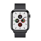 Pasek ze stali nierdzewnej do Apple Watch 44/45/49 mm Crong Milano Steel - czarny