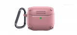 Etui do AirPods 3 JINYA Carbon Fiber - Różowe