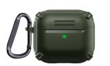 Etui do Airpods 3 - JINYA Carbon Fiber - zielone