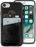 Etui do iPhone 7/8 Puro Shine Pocket - Czarne