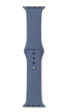 Pasek Apple Watch 38/40/41/42mm eStuff Silicone - niebieski