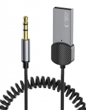Adapter Tech-Protect Bluetooth Aux Audio szary
