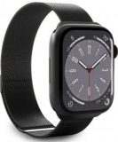 Pasek do Apple Watch 38/40/41/42mm Puro Milanese Magnetic Band - czarny