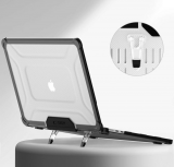 Obudowa Tech-Protect Smartshell Pro MacBook Air 13 M2 M3 M4 2023-2025 BLACK/CLEAR