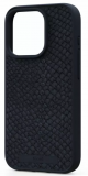 Etui do iPhone 15 Pro Njord Salmon Leather MG black