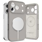 Etui do iPhone 17 Pro Tech-Protect Silicone MagSafe stone grey