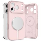 Etui do iPhone 17 Pro Tech-Protect Silicone MagSafe pink pearl