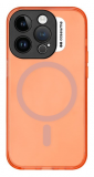 Etui do iPhone 14 Pro SBS case&me MagSafe Neon Orange