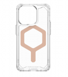 Etui do iPhone 15 Pro UAG Plyo MagSafe - przeźroczysty/różowy
