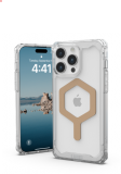 Etui do iPhone 15 Pro Max UAG Plyo MagSafe - przezroczysty/złoty